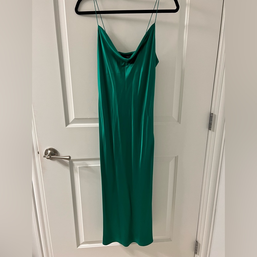 Green Intermix Slip Dress. Size 8 never been worn - with tags